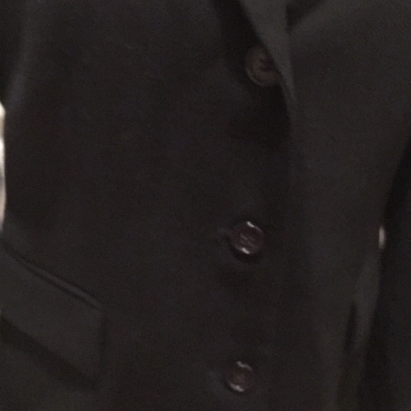 BLACK J CREW JACKET,SIZE 6, VERY NICE, 100%WOOL - Picture 4 of 7